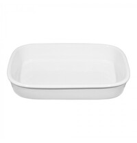 Saturnia Serveerschaal | FORNO | Porselein | Wit | Per Stuk | 280x195x50(h)mm