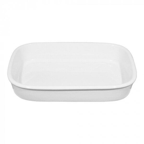 Serveerschaal | FORNO | Porselein | Wit | Per Stuk | 280x195x50(h)mm