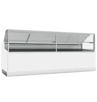 Tefcold Koeltoonbank | BRABANT | +2°C/+8°C | Statisch | Gekoelde Reserve | Kantelruit | 2853x973x1195(h)mm 