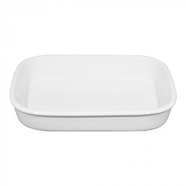Serveerschaal | FORNO | Porselein | Wit | Per Stuk | 320x220x55(h)mm