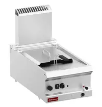 Diamond Friteuse | OPTIMA 700 | Gas | 9L | 90°C/190°C | 7.4kW | Piëzo Ontsteking | Aftapkraan | 400x700x250/580(h)mm 