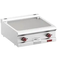 Diamond Bak-/Grillplaat | OPTIMA 700 | Elektrisch | Glad Oppervlak 630x540 (Gietijzer) | 50°C/300°C | 10kW (400V) | 700x700x250/320(h)mm 