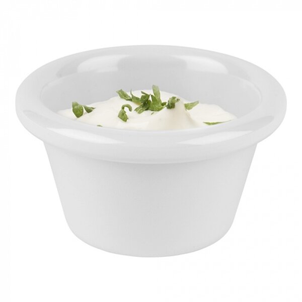 Ramekins | Melamine | Wit | 8cl | 24 Stuks | Ø78x40(h)mm