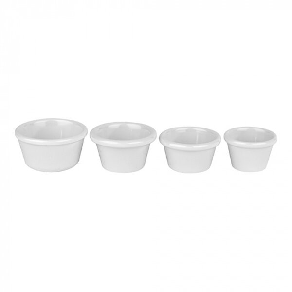 Ramekins | Melamine | Wit | 11cl | 24 Stuks | Ø85x45(h)mm