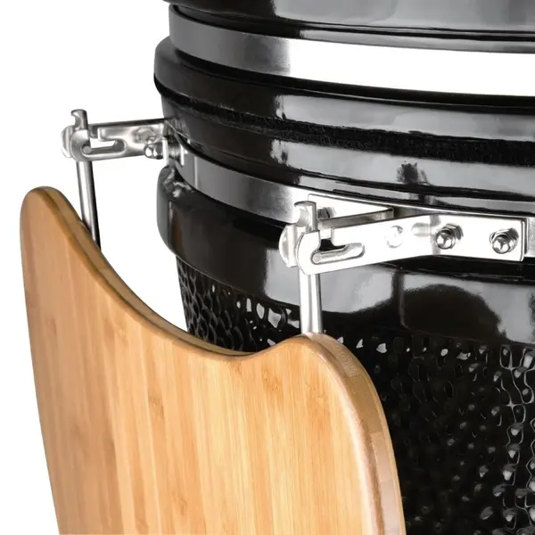 Kamado Barbecue | Houtskool | Rooster (Ø485) | Temperatuurweergave | Wielen (Geremd) | 1330x760x1180(h)mm
