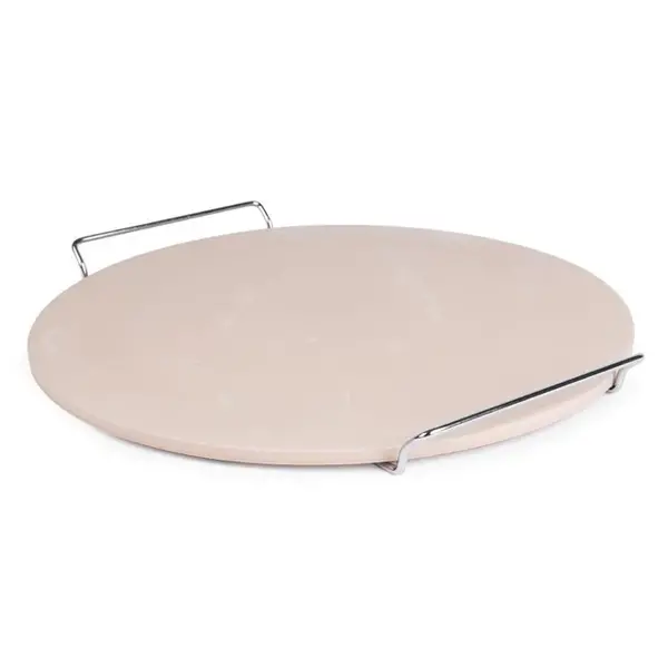 Pizzasteen | Stalen Houder | Ø380mm