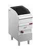 Diamond Stoomgrill | OPTIMA 700 | Elektrisch | Oppervlak 352x475 (Gietijzer) | 6kW (400V) | Uitneembare Waterlade | 400x700x850/920(h)mm 