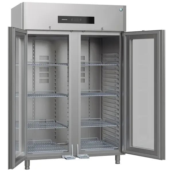 Koelkast | PREMIER | 1400L (2/1 GN) | RVS | +2°C/+12°C | Geforceerd | Voetbediening | 1380x848x2080/2130(h)mm