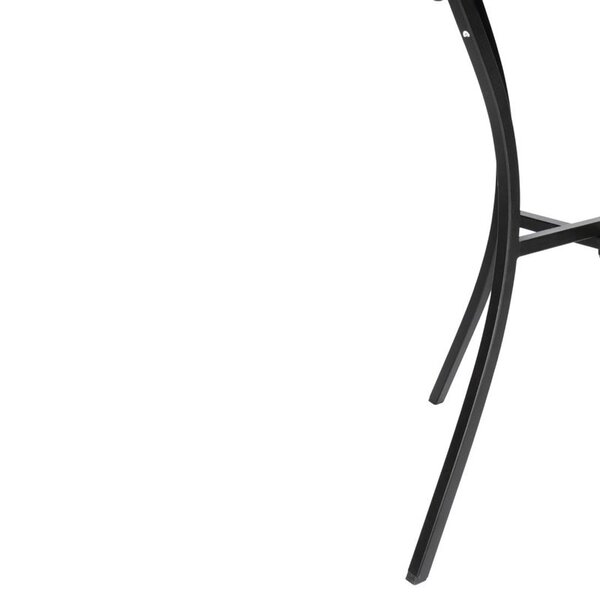 Tafel | Staal | Zwart | In-/Outdoor | 700x700x710(h)mm