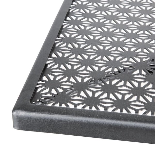 Tafel | Staal | Zwart | In-/Outdoor | 700x700x710(h)mm