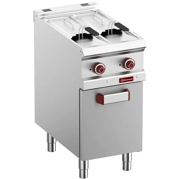 Friteuse | OPTIMA 700 | Elektrisch | 7+7L | 100°C/190°C | 10.5kW (400V) | Aftapkranen | 400x700x850/920(h)mm