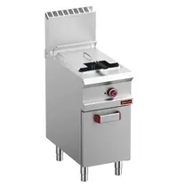 Diamond Friteuse | OPTIMA 700 | Gas | 14L | 90°C/190°C | 15kW | Elektrische Ontsteking (230V) | Aftapkraan | 400x700x850/1180(h)mm 