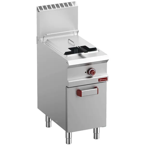Friteuse | OPTIMA 700 | Gas | 14L | 90°C/190°C | 15kW | Elektrische Ontsteking (230V) | Aftapkraan | 400x700x850/1180(h)mm