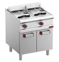 Diamond Friteuse | OPTIMA 700 | Elektrisch | 13+13L | 100°C/190°C | 18kW (400V) | Aftapkranen | 700x700x850/920(h)mm 