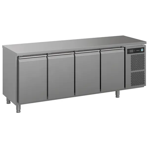 Koelwerkbank | PREMIER | Energiezuinig | 625L | 4 Deuren (1/1 GN) | +2°C/+12°C | Geforceerd | 2196x700x934(h)mm