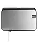 Euro Products Toiletpapierdispenser | QUARTZ SILVER | Kunststof | 2 Standaardrollen (Ø150mm) | 330x145x218(h)mm 