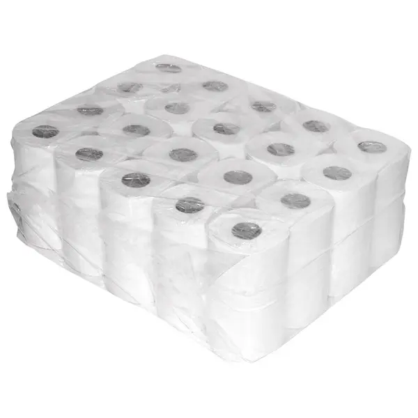 Toiletpapier Standaardrol | FSC-Cellulose (2-Laags) | Wit | 400 Vel/Rol | 40 Rollen | ECO-Keurmerk | Ø122mm