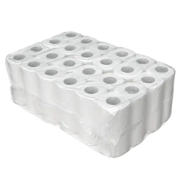 Toiletpapier Standaardrol | Cellulose (2-Laags) | Wit | 200 Vel/Rol | 48 Rollen | ECO-Keurmerk | Ø105mm