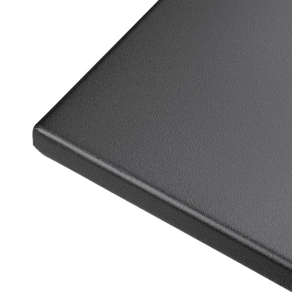 Inklapbare Tafel | Staal | Zwart | In-/Outdoor | 600x600x710(h)mm