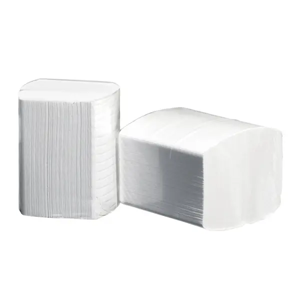 Multifold Toiletpapier (Bulkpacks) | EURO | Cellulose (2-Laags) | Wit | 250 Vel/Pak | 40 Pakken | ECO-Keurmerk