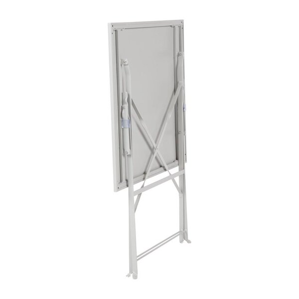 Inklapbare Tafel | Staal | Grijs | In-/Outdoor | 600x600x710(h)mm