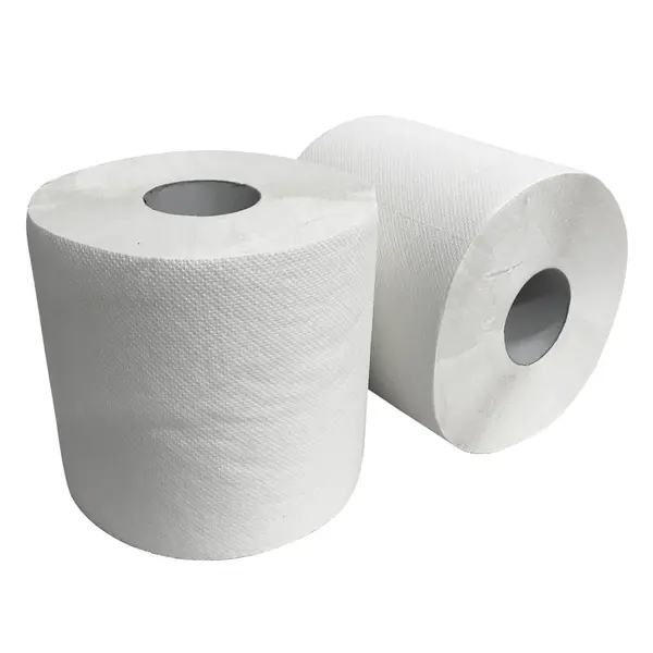 Centerfeedrol (Midi) | EURO | Geperforeerd | Recycled Papier (2-Laags) | Wit | 108m/Rol | 6 Rollen | ECO-/PEFC-Keurmerk | Ø195mm