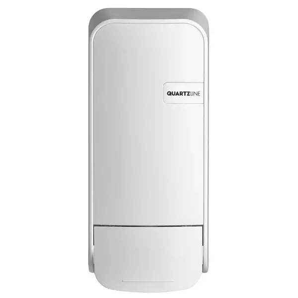 Zeepdispenser | QUARTZ WHITE | Kunststof | Foamzeep (1000ml) | 125x115x280(h)mm
