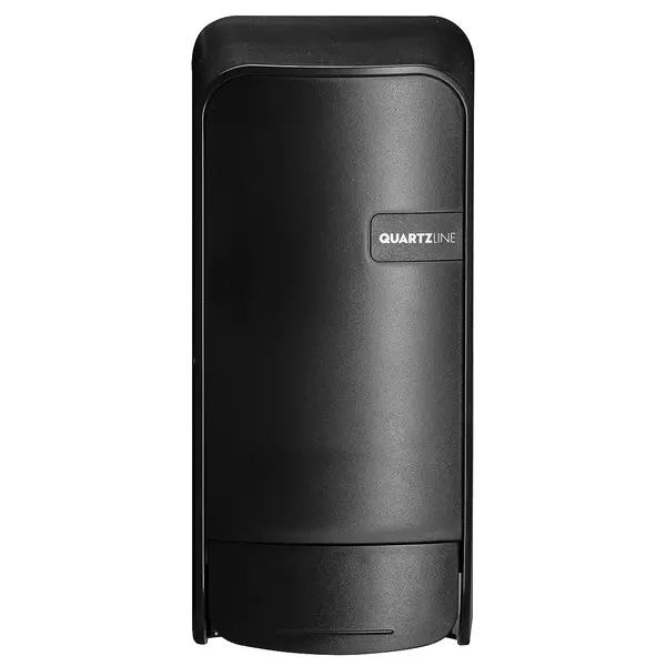 Desinfectie-/Zeepdispenser | QUARTZ BLACK | Kunststof | Desinfecteermiddel/Vloeibare Zeep (1000ml) | 125x115x269(h)mm