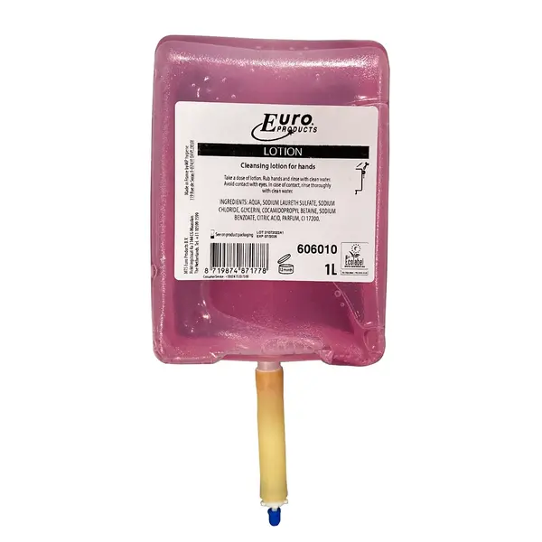 Bag-In-Box Navulling | EURO | Vloeibare Zeep | 1000ml | Mild Parfum | 6 Stuks
