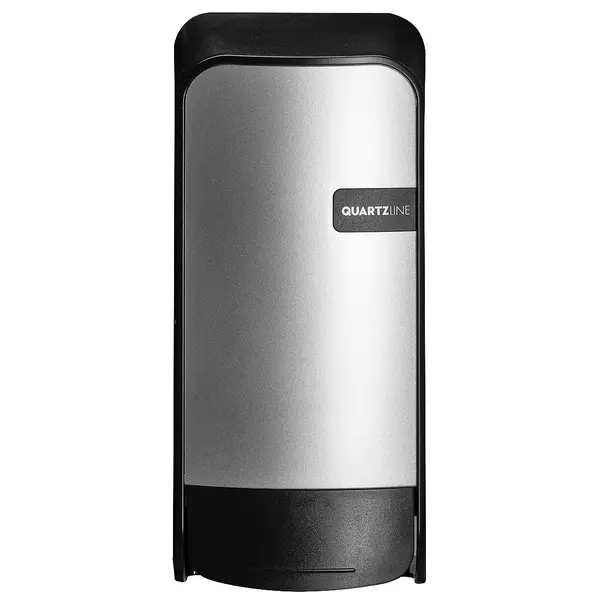 Desinfectie-/Zeepdispenser | QUARTZ SILVER | Kunststof | Desinfecteermiddel/Vloeibare Zeep (1000ml) | 125x115x269(h)mm