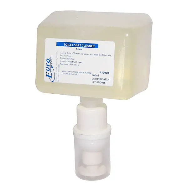 Toiletseatcleaner Navulling | EURO | Foam | 400ml | 6 Stuks