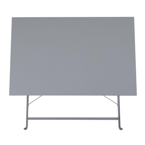 Inklapbare Tafel | Staal | Grijs | In-/Outdoor | 1100x700x715(h)mm