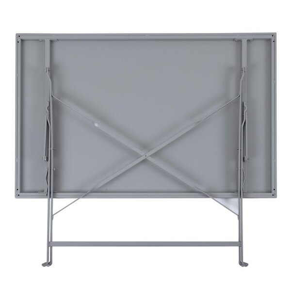 Inklapbare Tafel | Staal | Grijs | In-/Outdoor | 1100x700x715(h)mm
