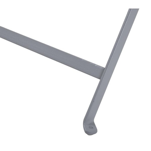 Inklapbare Tafel | Staal | Grijs | In-/Outdoor | 1100x700x715(h)mm