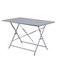 Bolero Inklapbare Tafel | Staal | Grijs | In-/Outdoor | 1100x700x715(h)mm 