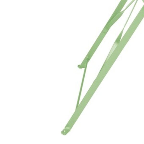 Inklapbare Tafel | Staal | Lichtgroen | In-/Outdoor | 600x600x710(h)mm