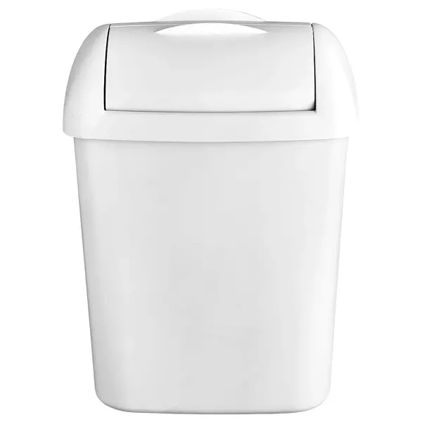 Wandafvalbak | QUARTZ WHITE | Kunststof | Wit | 8L | Inworpvak | 263x193x370(h)mm