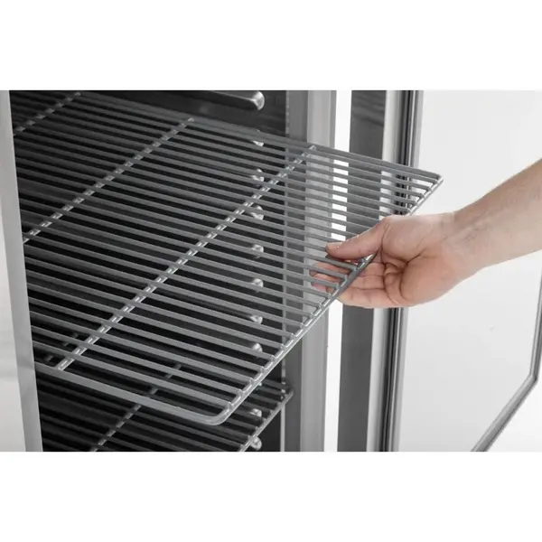 Koelkast | U-SERIE | Energiezuinig | 1400L (2/1 GN) | RVS | -2°C/+8°C | Geforceerd | Wielen (Geremd) | 1400x810x2150(h)mm