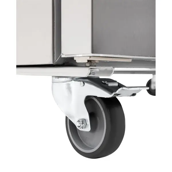 Koelkast | U-SERIE | Energiezuinig | 1400L (2/1 GN) | RVS | -2°C/+8°C | Geforceerd | Wielen (Geremd) | 1400x810x2150(h)mm