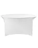 HENDI Tafelhoes | CATERING | Wit | Polyester/Elastaan | Ø1800x760(h)mm 