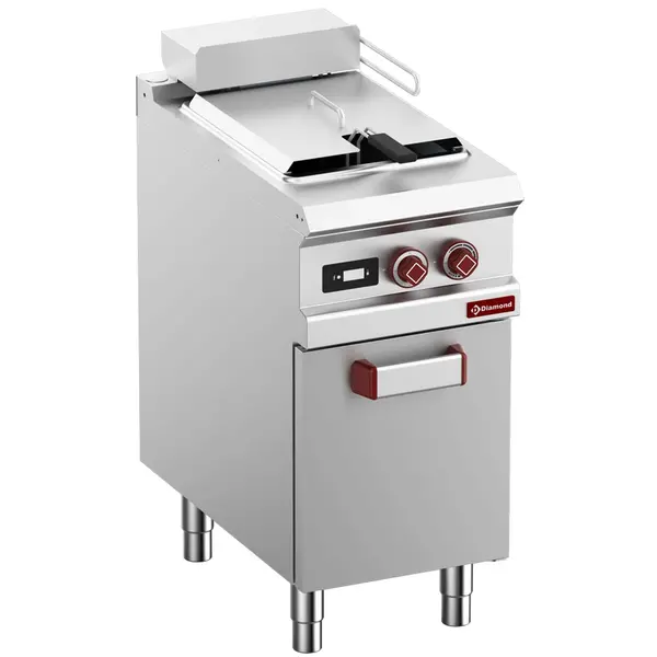 Friteuse | OPTIMA 700 | Elektrisch | 15L | 100°C/190°C | 15kW (400V) | Aftapkraan | Digitaal | 400x700x850/920(h)mm