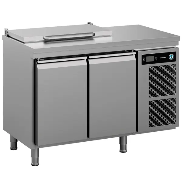 Saladette | PREMIER | 301L | 2 Deuren (1/1 GN) | Boven 4x 1/3 GN | +2°C/+12°C | Geforceerd | Klapdeksel | 1314x700x1028(h)mm