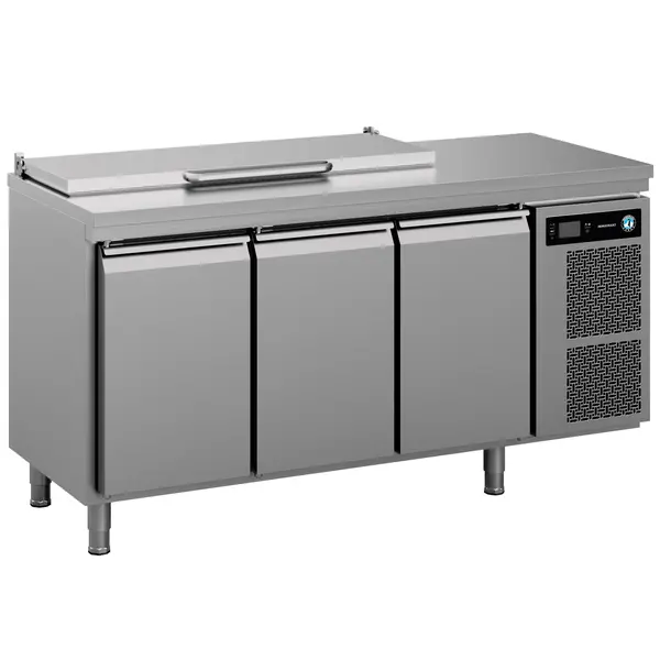 Saladette | PREMIER | 463L | 3 Deuren (1/1 GN) | Boven 6x 1/3 GN | +2°C/+12°C | Geforceerd | Klapdeksel | 1755x700x1028(h)mm