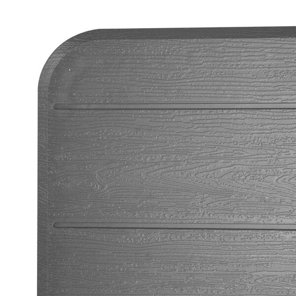 Inklapbare Buffettafel | Kunststof/Staal | Grijs | In-/Outdoor | 1829x743x728(h)mm