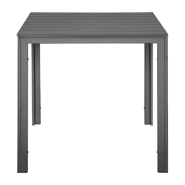 Tafel | VALLETTA | Kunststof | Grijs | In-/Outdoor | 780x780x742(h)mm