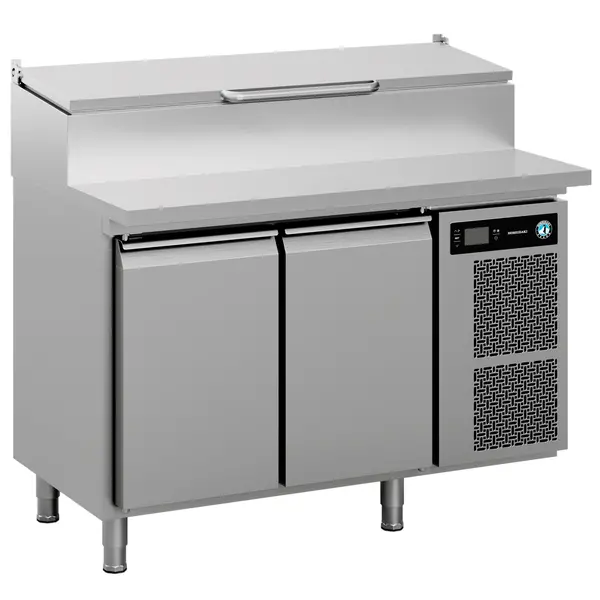 Pizzawerkbank | PREMIER | 301L | 2 Deuren (1/1 GN) | Boven 7x 1/3 GN | +2°C/+12°C | Geforceerd | 1314x800x890/1160(h)mm
