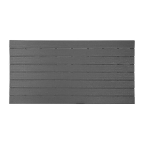 Tafel | VALLETTA | Kunststof | Grijs | In-/Outdoor | 1560x780x742(h)mm
