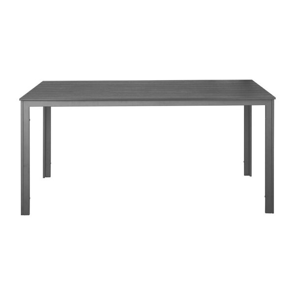 Tafel | VALLETTA | Kunststof | Grijs | In-/Outdoor | 1560x780x742(h)mm