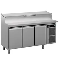 Hoshizaki Saladette | PREMIER | 463L | 3 Deuren (1/1 GN) | Boven 9x 1/3 GN | +2°C/+12°C | Geforceerd | Klapdeksel | 1755x800x890/1160(h)mm