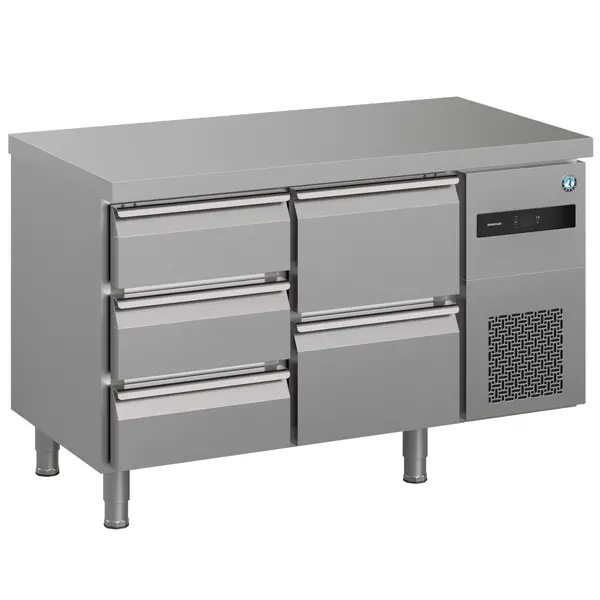 Koelwerkbank | ADVANCE | 300L | 5 Laden (1/1 GN) | -2°C/+8°C | Geforceerd | 1314x700x900(h)mm
